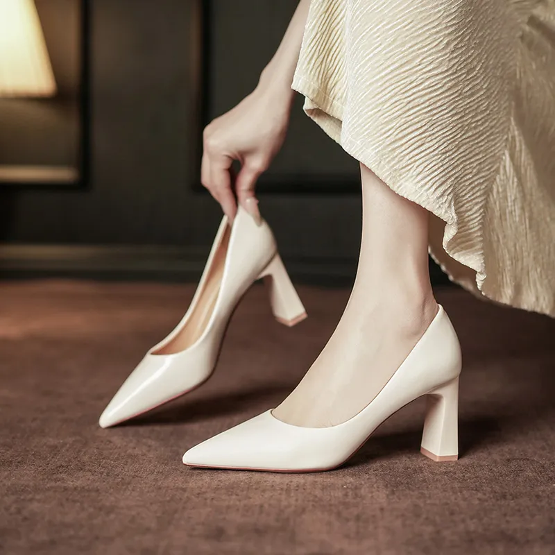 KATHRYN WILSON Chunky Heel High Heels 5.5cm Women's-19