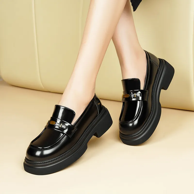 KATHRYN WILSON Loafers Women's Dark Brown/Black-11