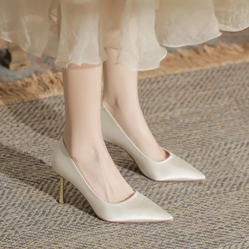 KATHRYN WILSON Slim Heel High Heels 8cm Women's-4