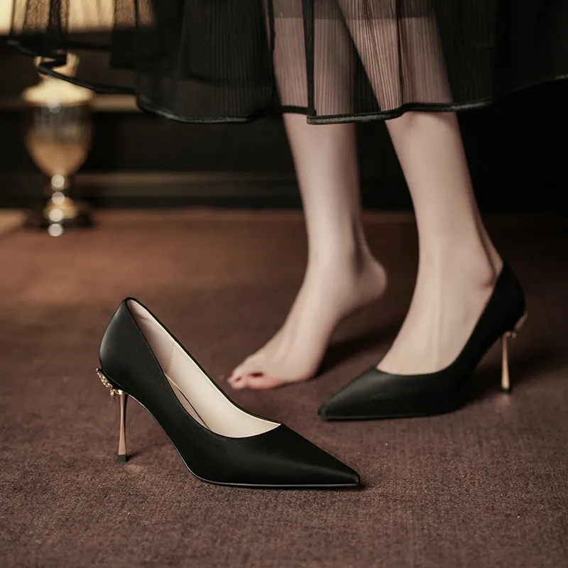 KATHRYN WILSON Slim Heel High Heels 8.5cm Women's-1