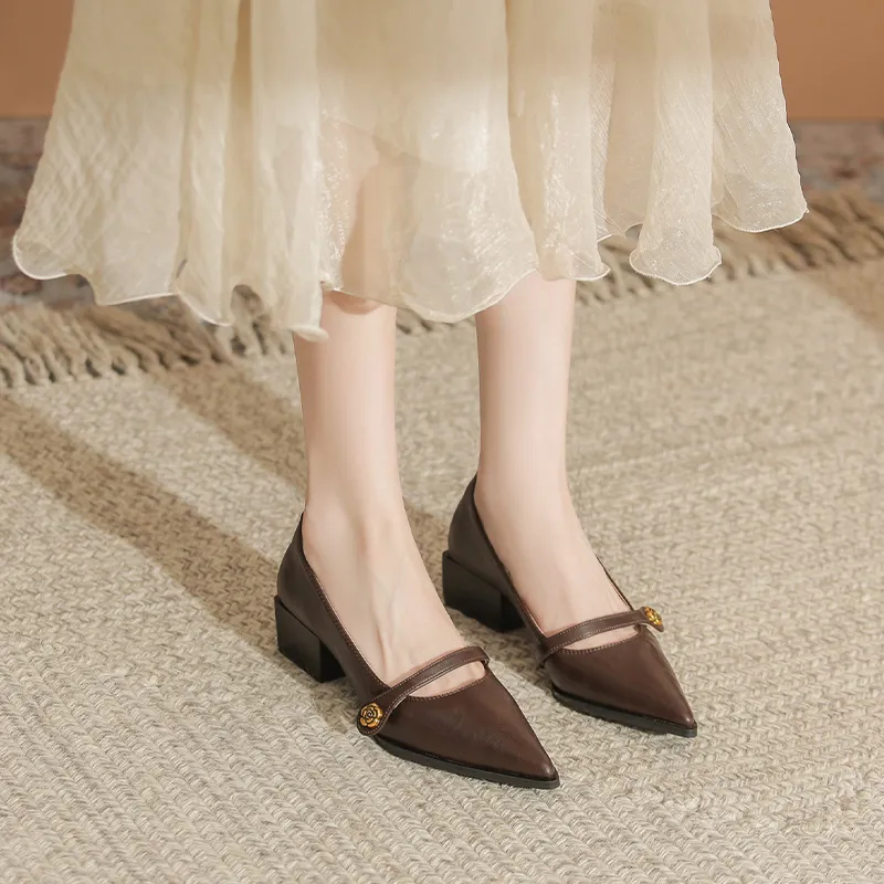 KATHRYN WILSON Chunky Heel High Heels 4cm Women's-2