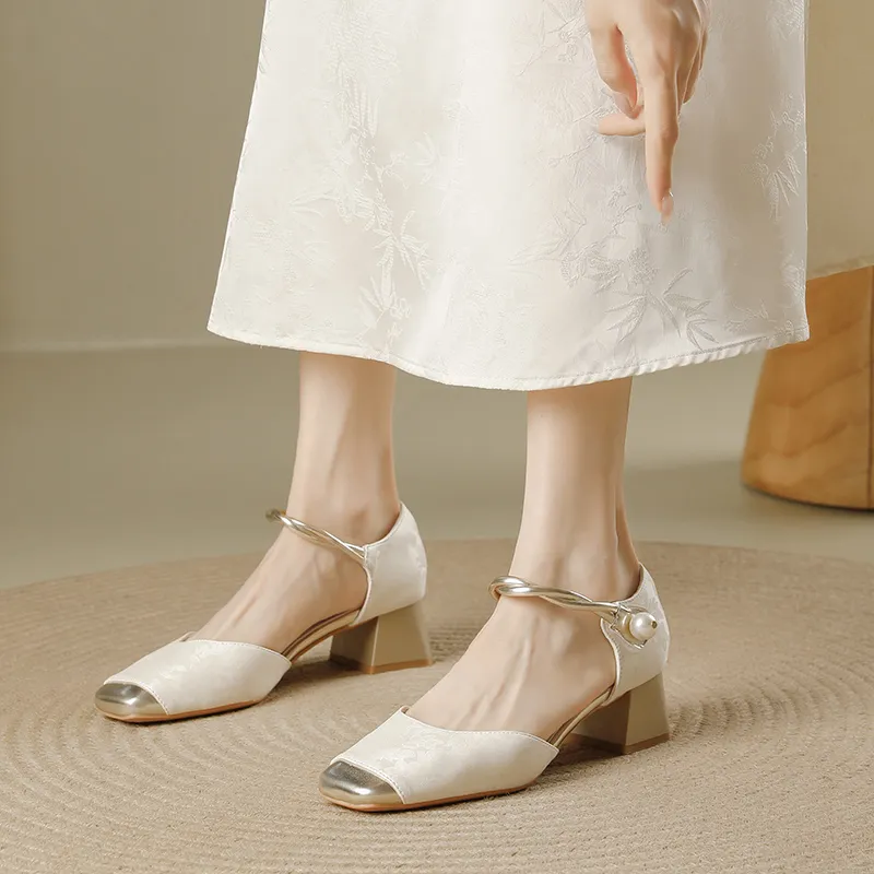 KATHRYN WILSON Chunky Heel High Heels 5cm Women's-17