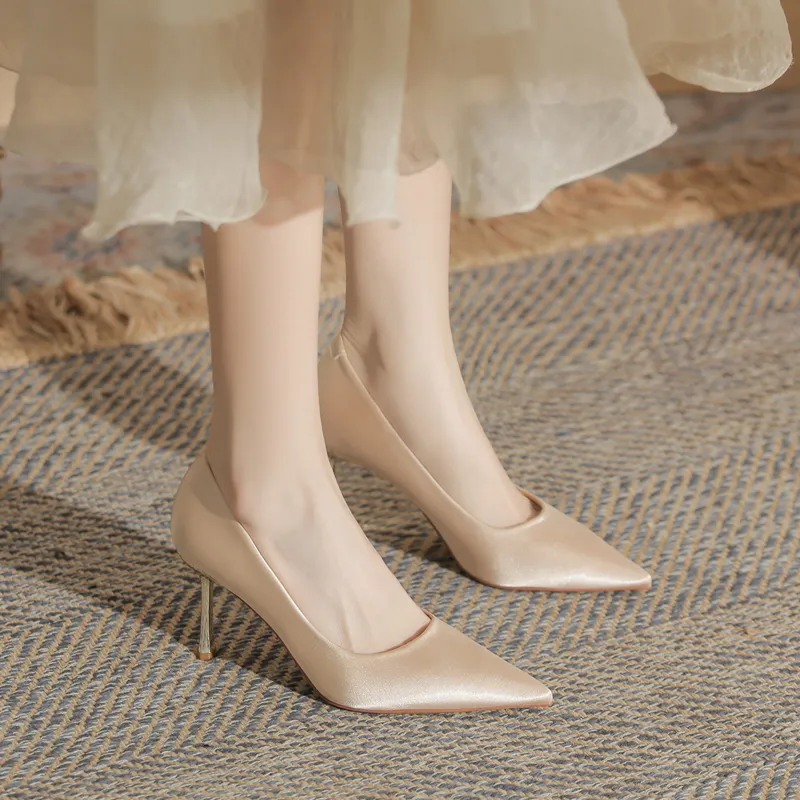 KATHRYN WILSON Slim Heel High Heels 8cm Women's-12