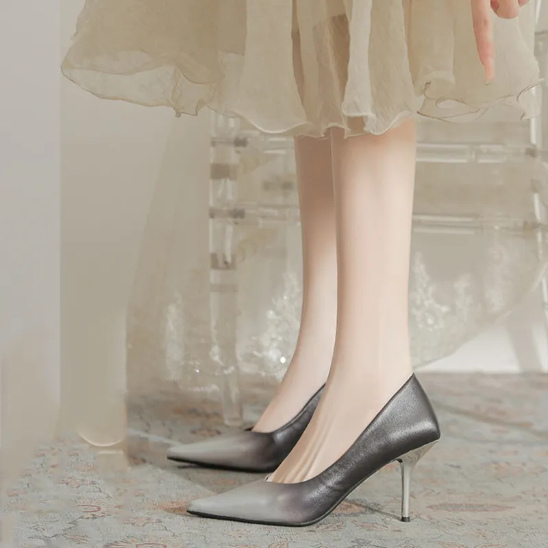 KATHRYN WILSON Slim Heel High Heels 7cm Women's-4