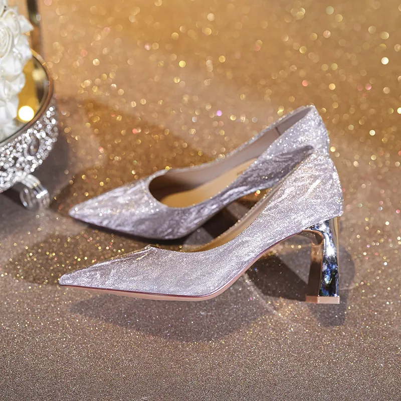 KATHRYN WILSON Chunky Heel High Heels 7.5cm Women's-20