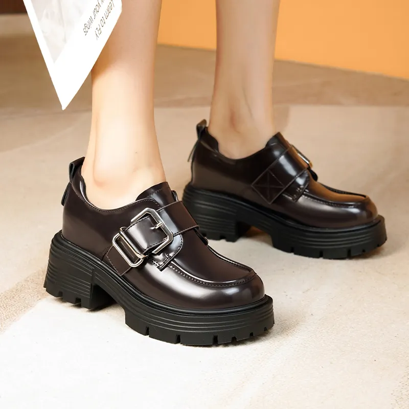 KATHRYN WILSON Loafers Women's Black/Brown-21