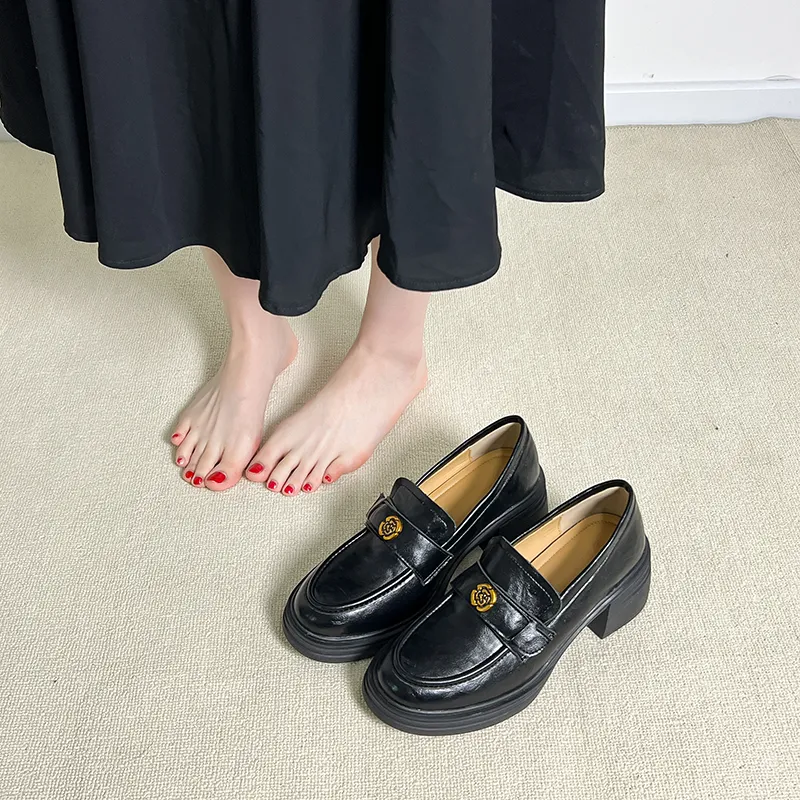 KATHRYN WILSON Loafers Women's Black-6