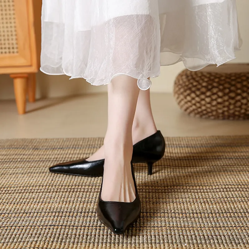 KATHRYN WILSON Slim Heel High Heels 4.5cm Women's-8