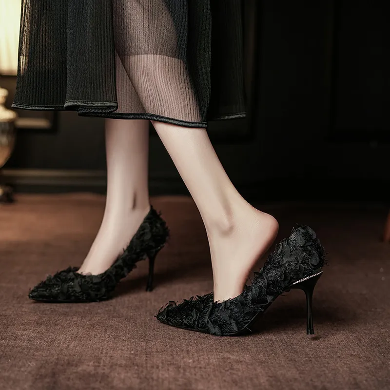 KATHRYN WILSON Slim Heel High Heels 8.5cm Women's-16