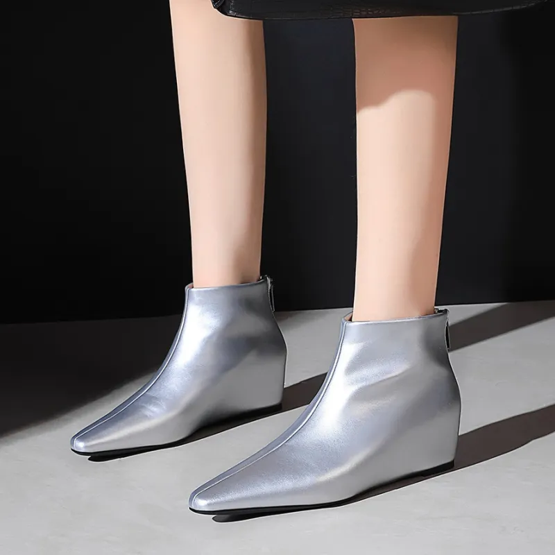 KATHRYN WILSON Ankle Boots 5cm Women's-9