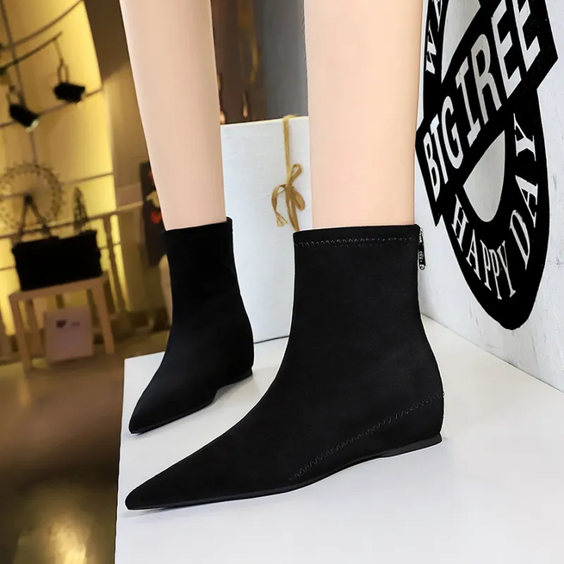 KATHRYN WILSON Ankle Boots 3CM Women's-8