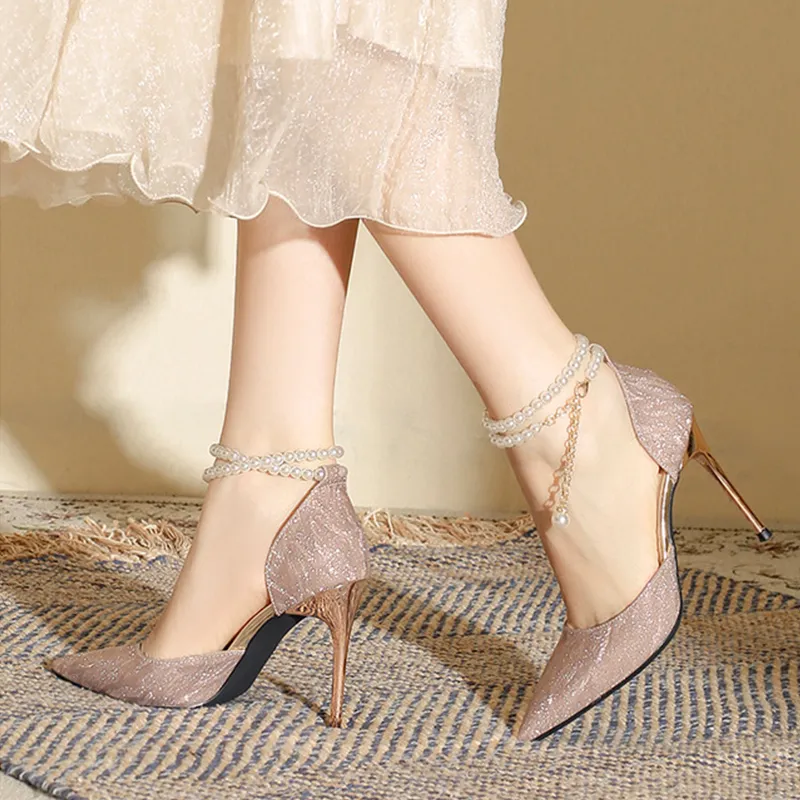 KATHRYN WILSON Slim Heel High Heels Women's-8