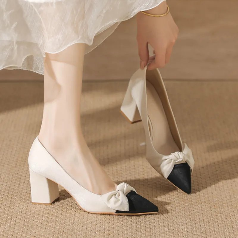 KATHRYN WILSON Chunky Heel High Heels Women's-4