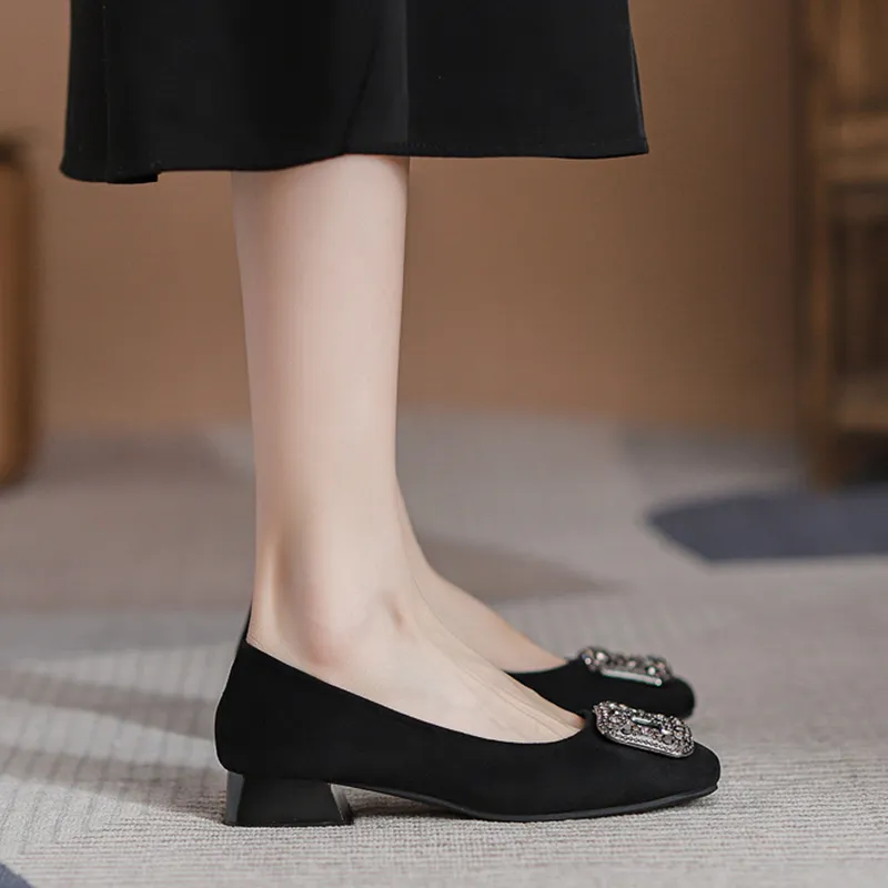 KATHRYN WILSON Chunky Heel High Heels 3cm Women's-4