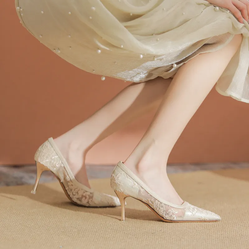 KATHRYN WILSON Slim Heel High Heels 8cm Women's-16