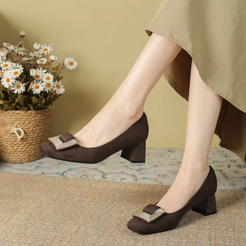 KATHRYN WILSON Chunky Heel High Heels 5cm Women's-6