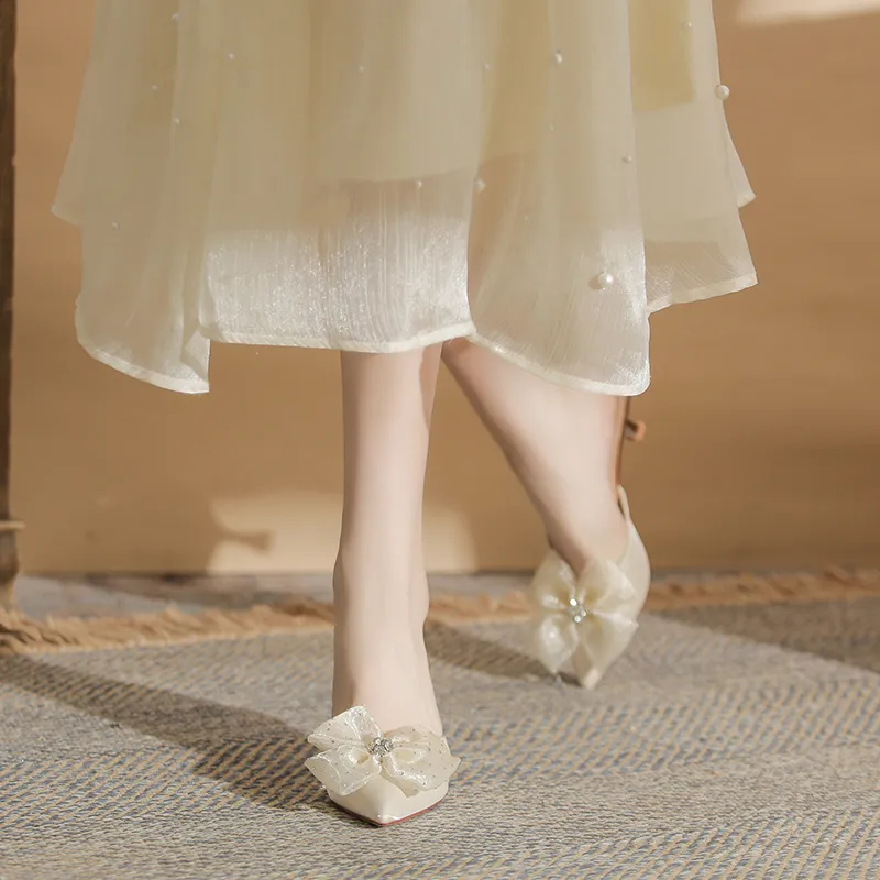 KATHRYN WILSON Rubber Sole Abrasion Resistant Slip Resistant Closed Toe Slippers Women's-4