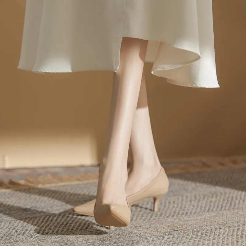 KATHRYN WILSON High Heels Women's Nude-2