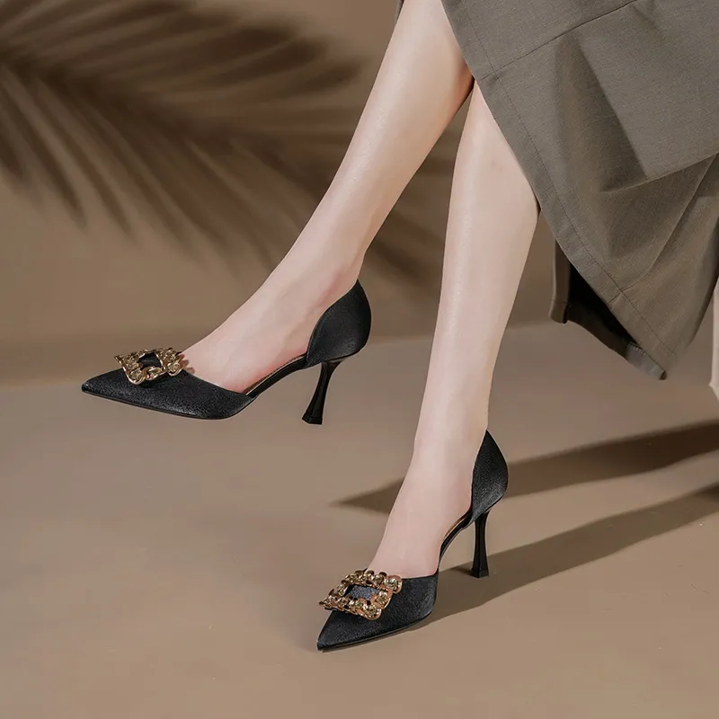 KATHRYN WILSON Slim Heel High Heels Women's-9