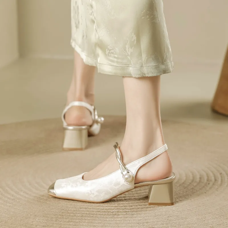 KATHRYN WILSON Chunky Heel High Heels Women's-20