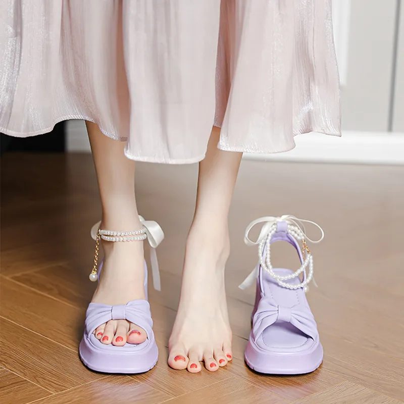 KATHRYN WILSON One Strap Sandals 6cm Women's-19