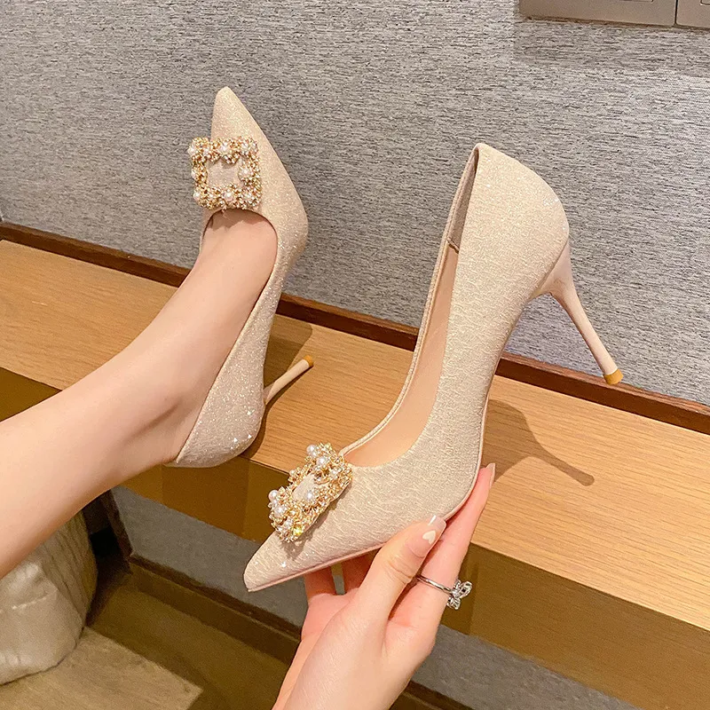 KATHRYN WILSON Slim Heel High Heels Women's-3