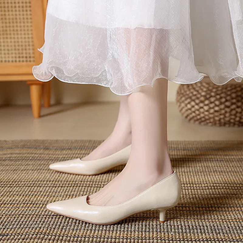 KATHRYN WILSON Slim Heel High Heels 4.5cm Women's-12