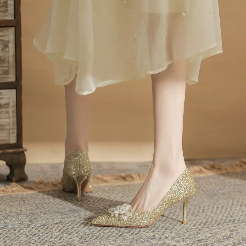 KATHRYN WILSON Slim Heel High Heels Women's-13