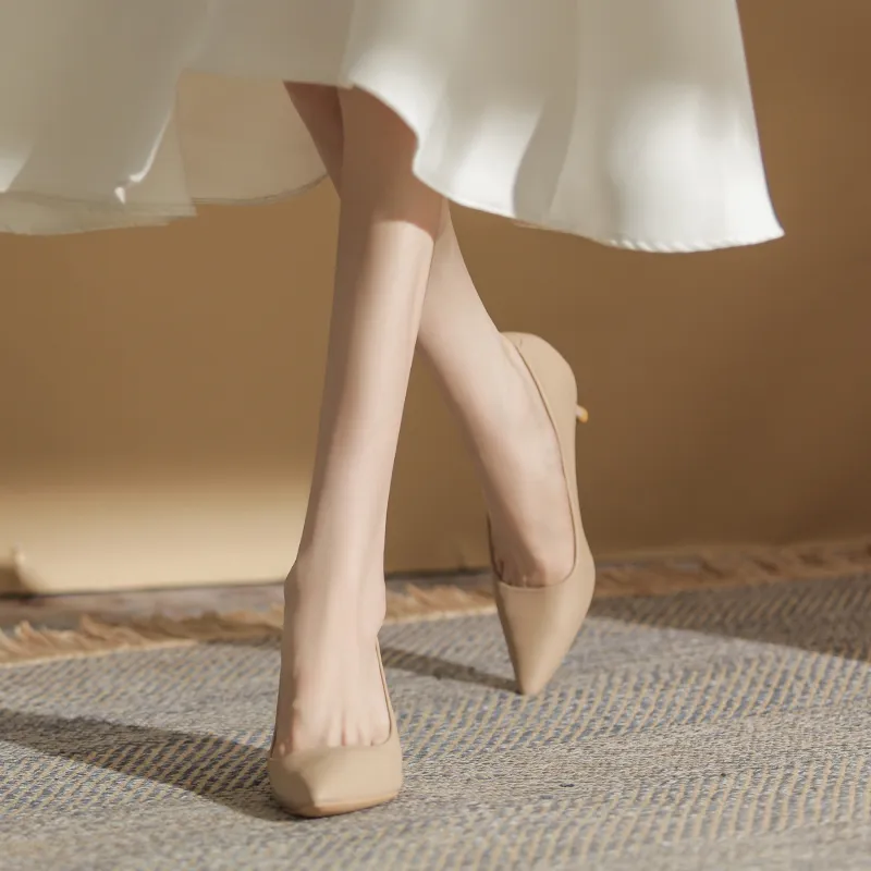KATHRYN WILSON High Heels Women's Nude-3