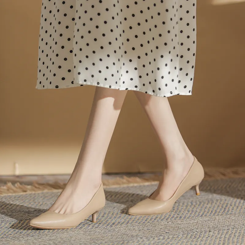 KATHRYN WILSON High Heels Women's Nude-18