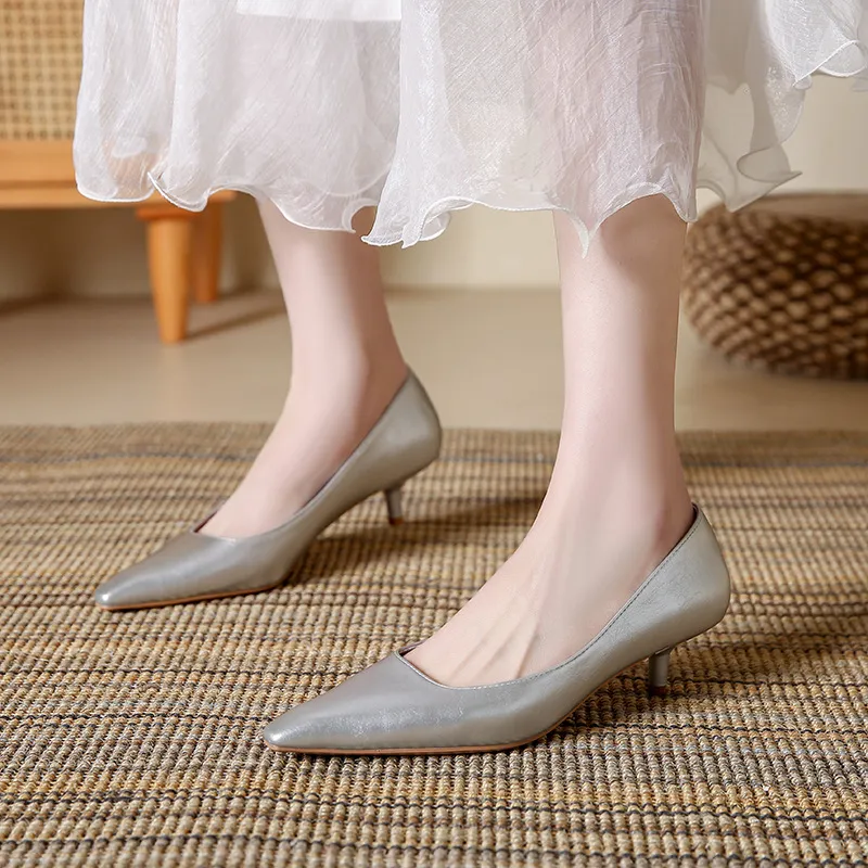 KATHRYN WILSON Slim Heel High Heels 4.5cm Women's-1