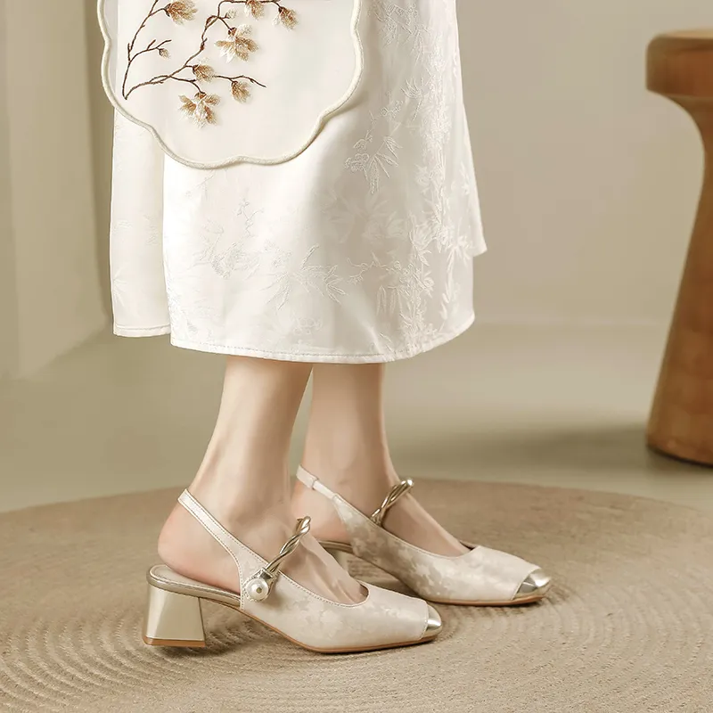 KATHRYN WILSON Chunky Heel High Heels Women's-2