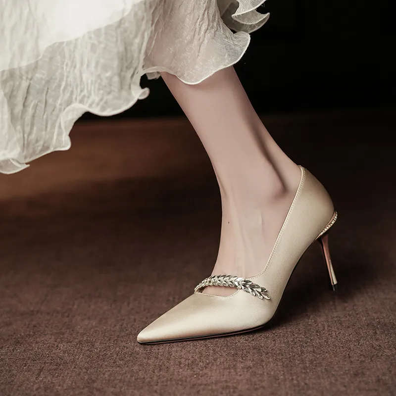 KATHRYN WILSON Slim Heel High Heels Women's-10