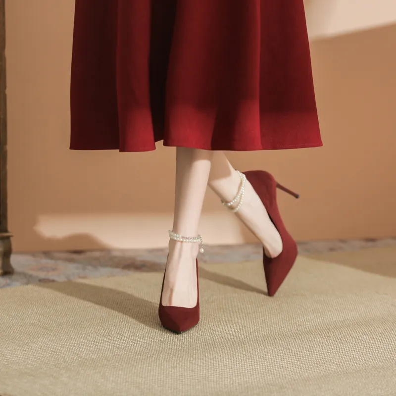 KATHRYN WILSON Slim Heel High Heels Women's-13