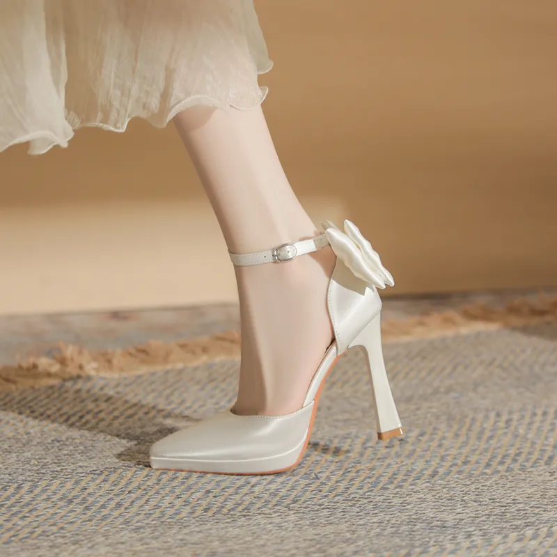 KATHRYN WILSON Chunky Heel High Heels 10cm Women's-8