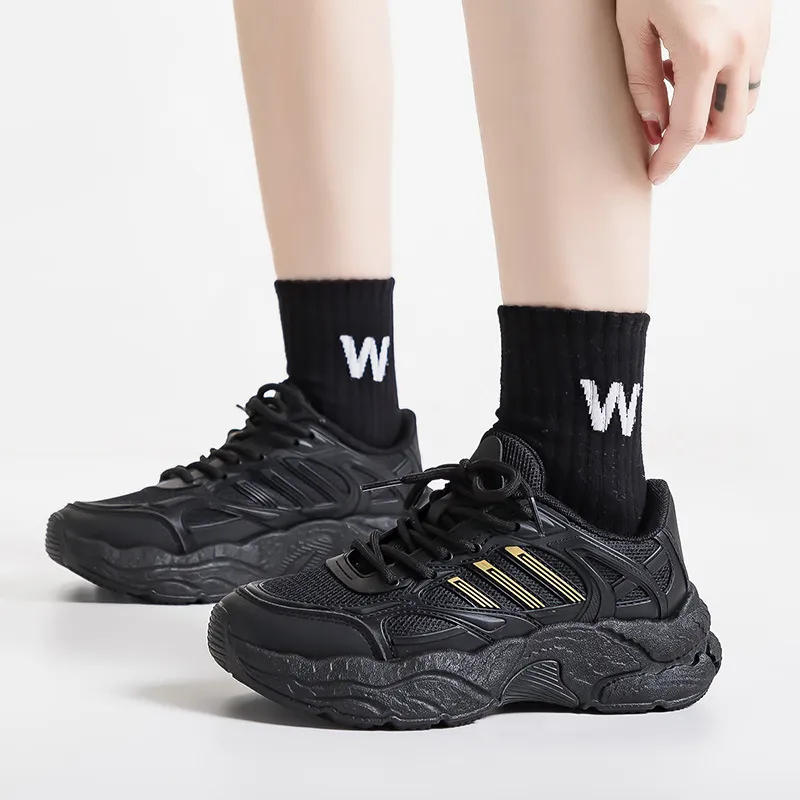 KATHRYN WILSON Durable Breathable Lightweight Low-Top Chunky Sneakers Women's-17