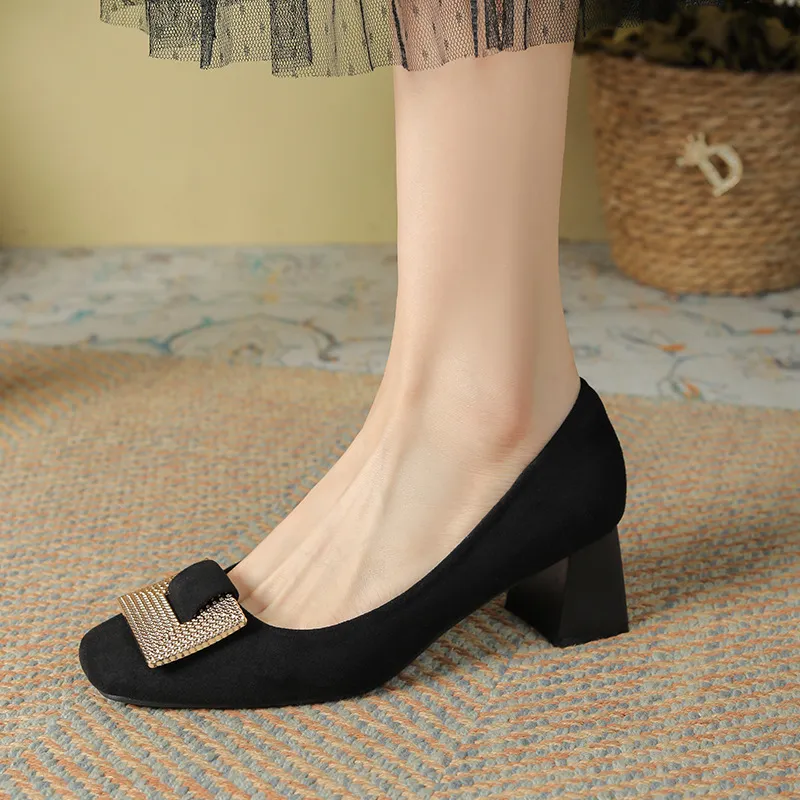 KATHRYN WILSON Chunky Heel High Heels 5cm Women's-1