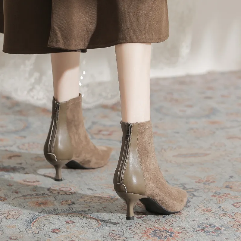 KATHRYN WILSON Ankle Boots Women's-8