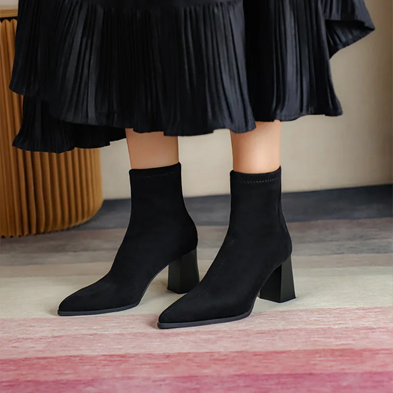 KATHRYN WILSON Ankle Boots Women's-9