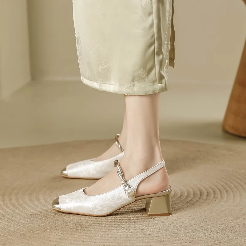 KATHRYN WILSON Chunky Heel High Heels Women's-19