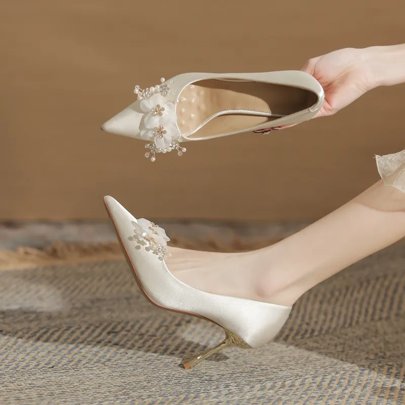 KATHRYN WILSON Slim Heel High Heels 8cm Women's-11