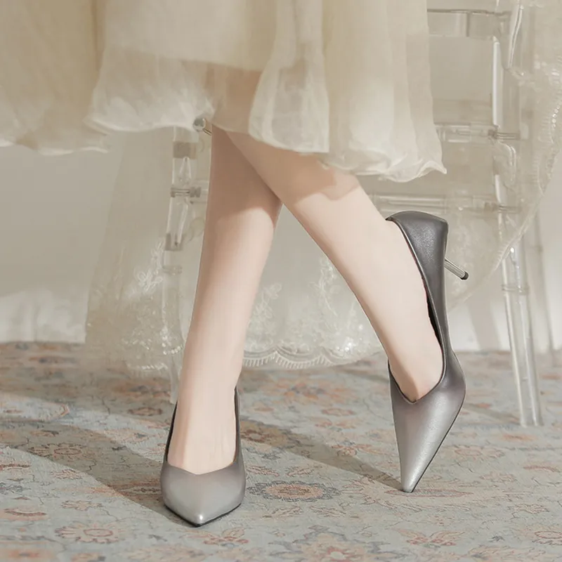 KATHRYN WILSON Slim Heel High Heels 7cm Women's-5
