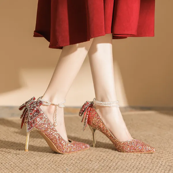 KATHRYN WILSON Slim Heel High Heels 8cm Women's-13