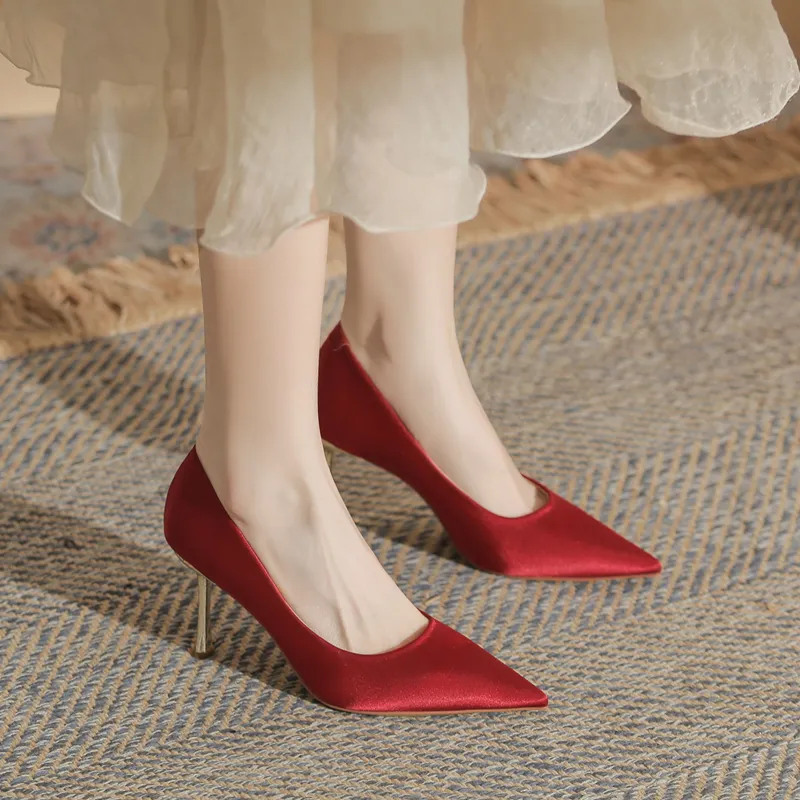 KATHRYN WILSON Slim Heel High Heels 8cm Women's-14
