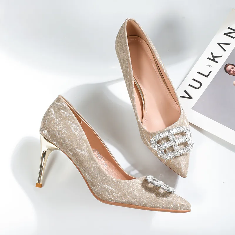 KATHRYN WILSON Slim Heel High Heels Women's-6