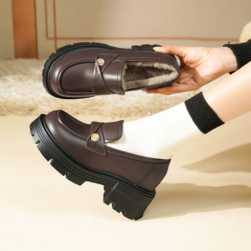 KATHRYN WILSON Loafers Women's Brown/Black-2