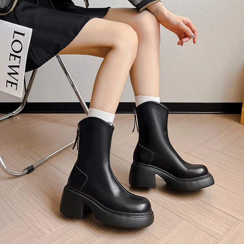 KATHRYN WILSON Ankle Boots 7cm Women's-8