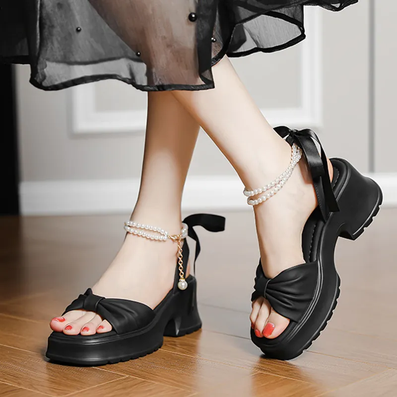 KATHRYN WILSON One Strap Sandals 6cm Women's-11
