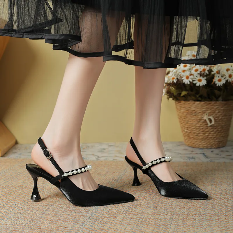 KATHRYN WILSON Slim Heel High Heels 7cm Women's-2