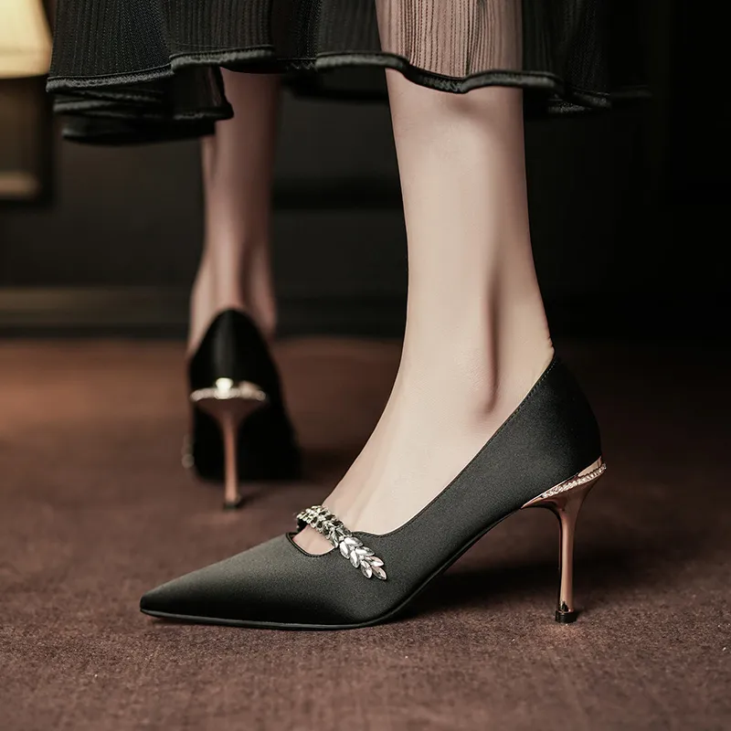 KATHRYN WILSON Slim Heel High Heels Women's-4